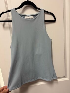 SMITH & QUINN Light Blue High-Neck Tank Top